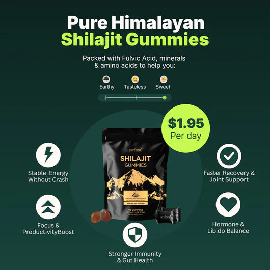 Shilajit Gummies vs. Ashwagandha: Which Adaptogen Is Right for You?