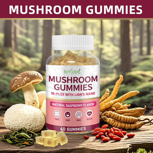 Functional Mushroom Gummies Wellness Formula