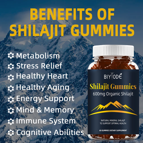 Pure Himalayan Shilajit Gummies - New Design
