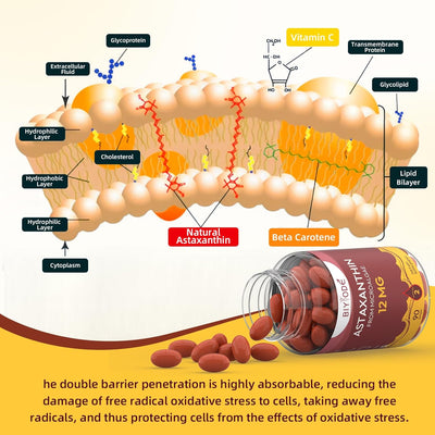 Premium Astaxanthin Softgels Daily Use