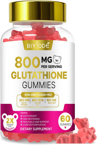 Glutathione and Collagen Gummies Skin Glow Formula