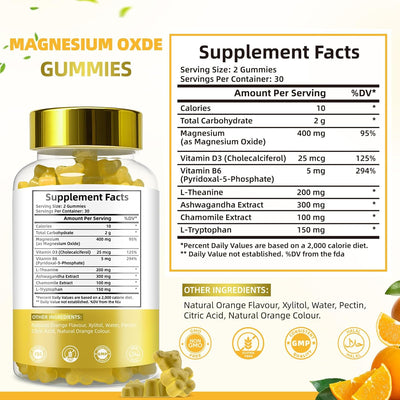 Buy Magnesium Oxide Gummies Online Biyode