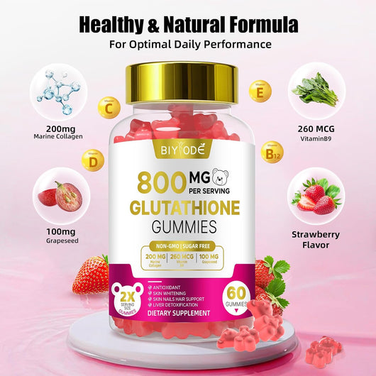 Buy Glutathione Gummies with Collagen Online Biyode