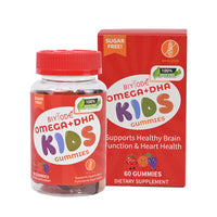 Kids Supplements Omega-3 Vitamin C D - DHA Gummies