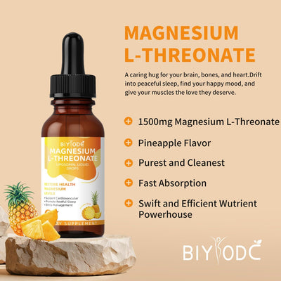 Liquid Magnesium L‑Threonate 30ml Bottle