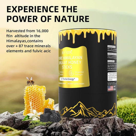 Shilajit Honey Stick Packaging Front View